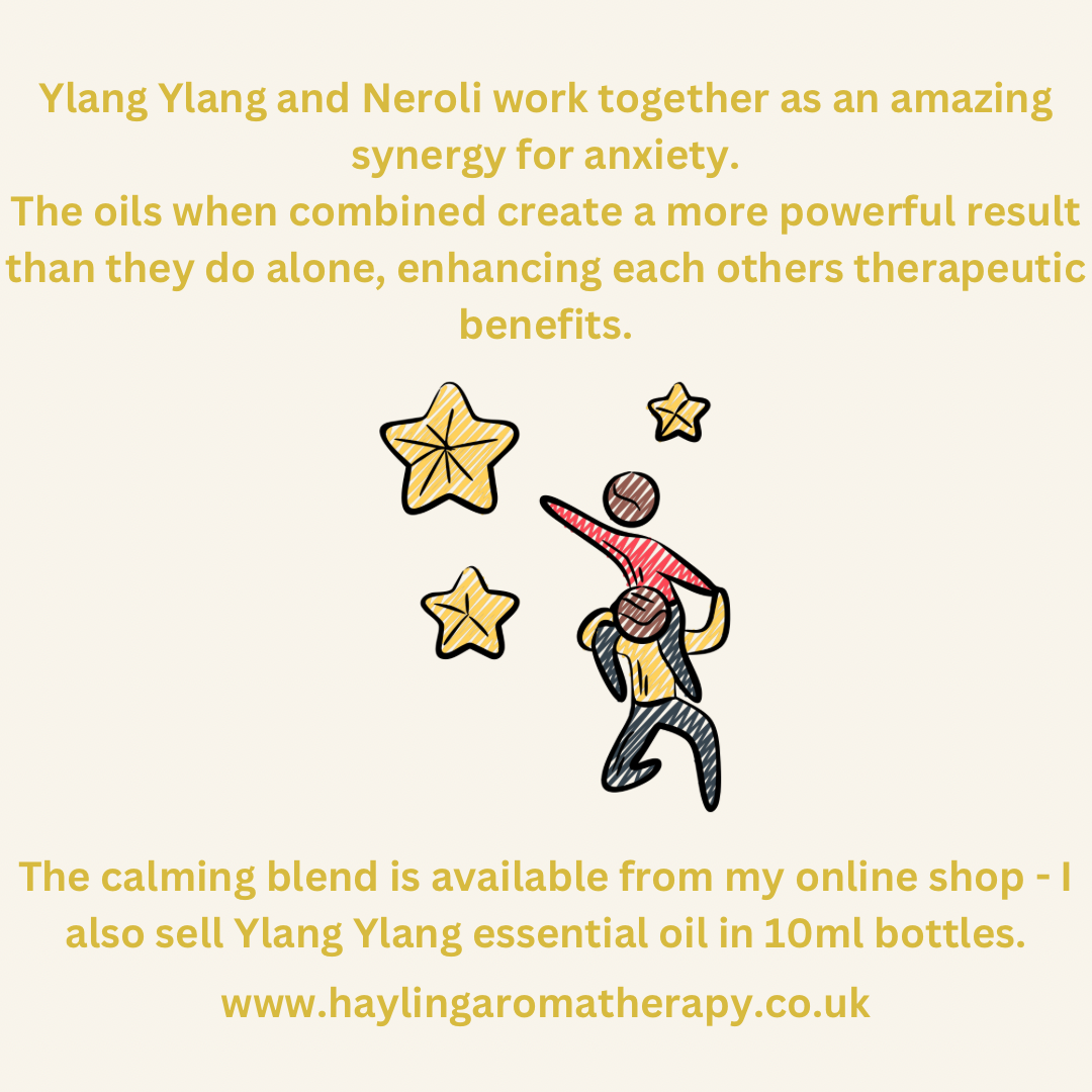 Pure Essential Oil of Ylang Ylang. Cananga Odorata 10ml. Sweet floral aroma. A wonderful oil for calming and soothing the mind.