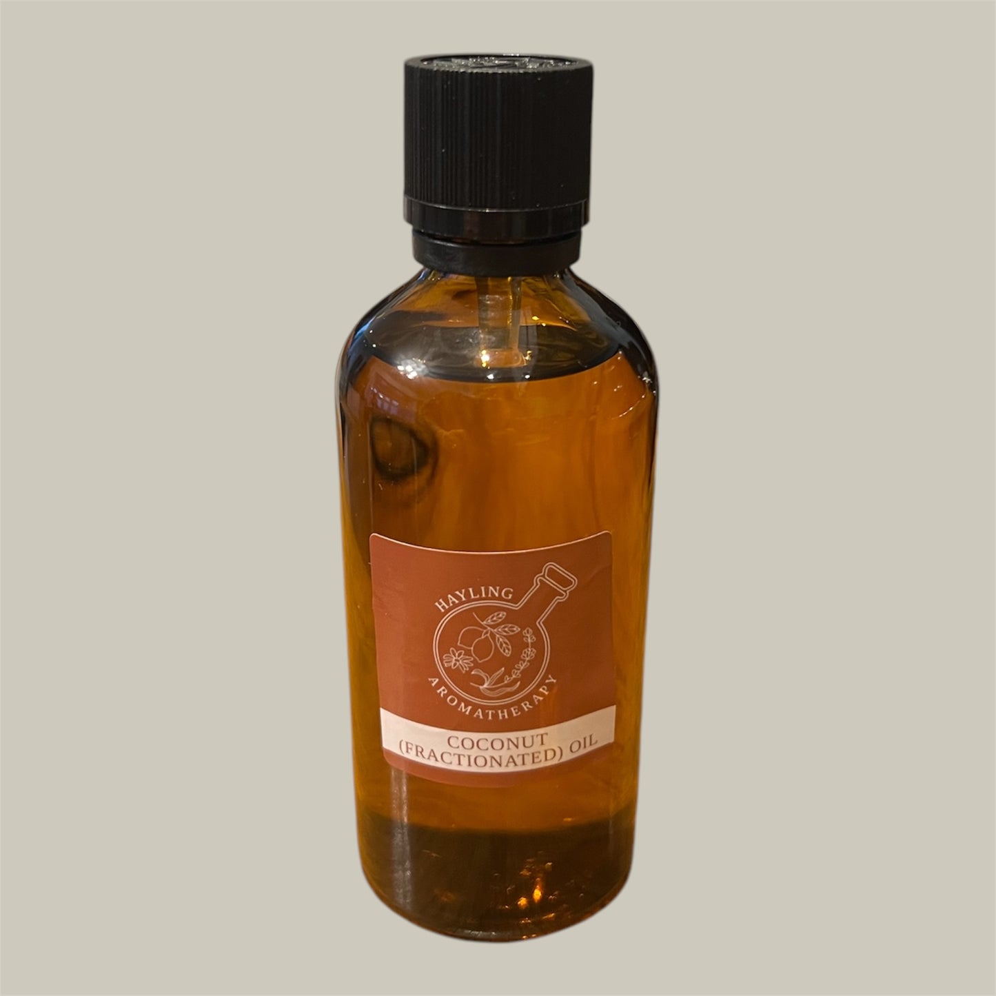 Fractionated Coconut Carrier Oil. Base oil for mixing with essential oils to make bath oil, shower oil or massage oil.