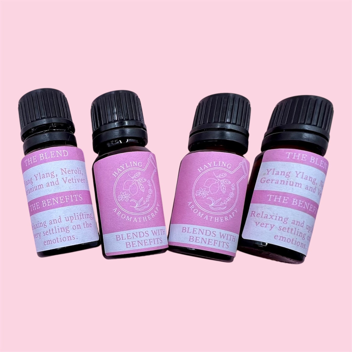 Aromatherapy ‘Blends with Benefits’ - Calming Essential Oil Blend | Relaxing aromatherapy for stress and anxiety relief (10ml)