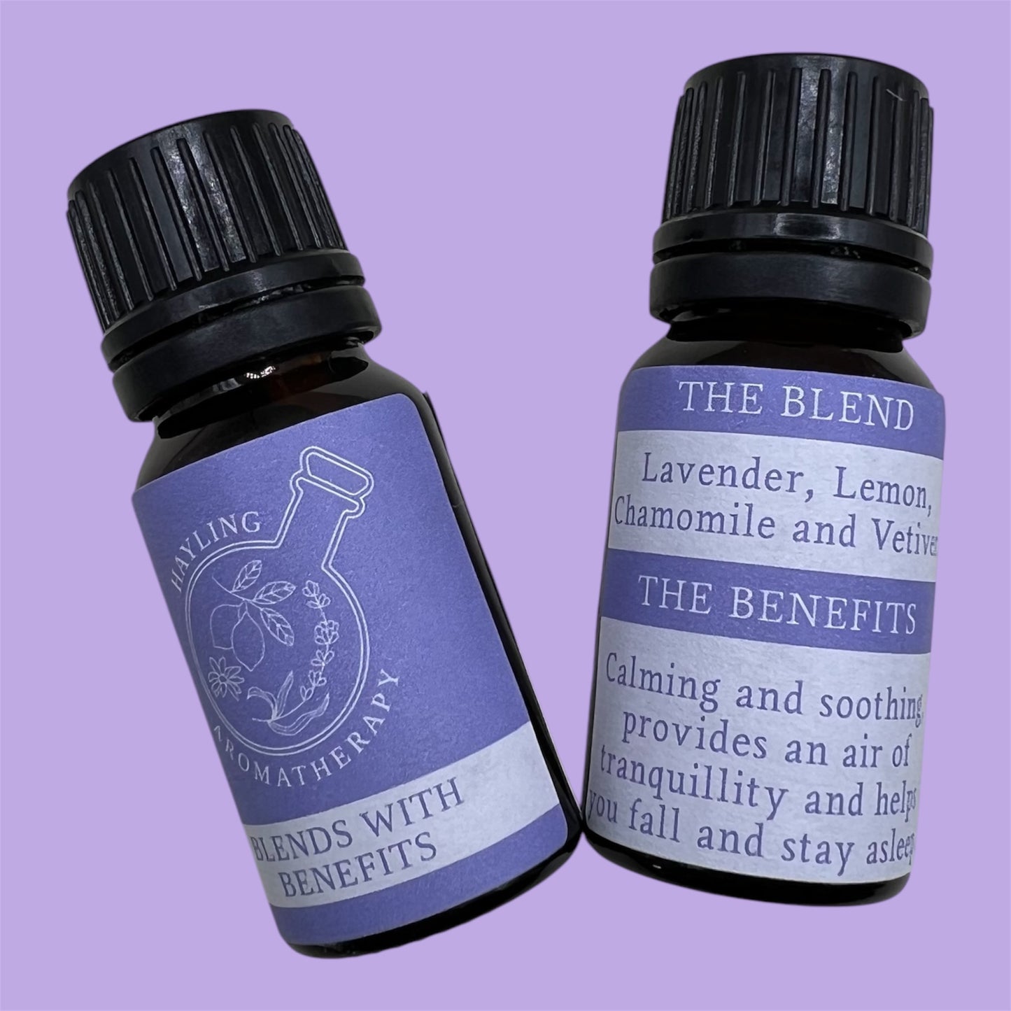 Aromatherapy 'Dream Team' Sleep support essential oil blend. Calming and soothing for insomnia. Provides an air of tranquillity. Helps you fall and stay asleep. 10ml