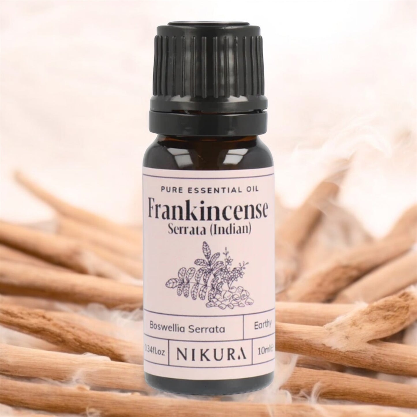 Pure Essential Oil of Frankincense. Boswellia Serrata 10ML. Earthy resinous scent. The King of Oils. Perfect for meditation and fantastic skincare.