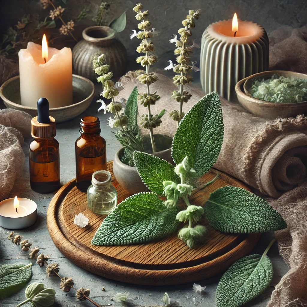 Pure Essential Oil of Clary Sage. Salvia Sclarea 10ML. Hormone balancing. Eases menstrual camps and menopause symptoms.