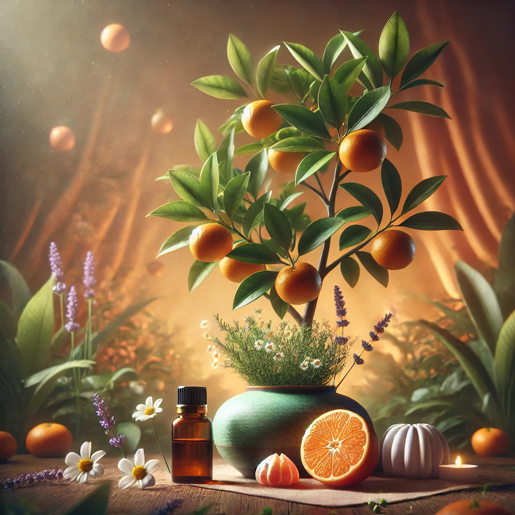 Pure Essential Oil of Mandarin. Citrus Reticulata 10ML. Bright and fruity scent. Very gentle oil, particularly good for children.