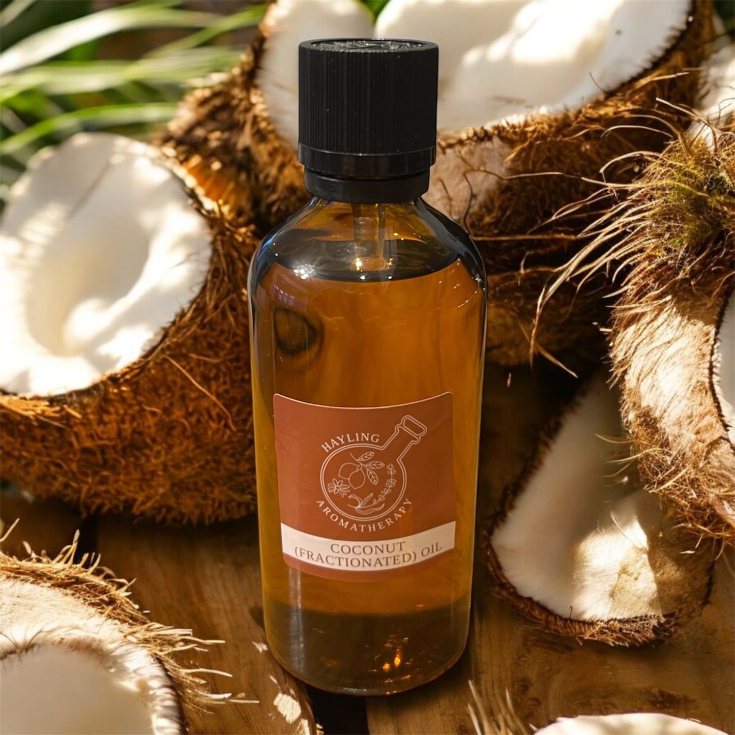 Fractionated Coconut Carrier Oil. Base oil for mixing with essential oils to make bath oil, shower oil or massage oil.