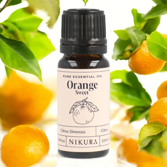Pure Essential Oil of Sweet Orange. Citrus Sinensis 10ML. Citrusy bright, fresh scent. Lifts the spirit and refreshes the air beautifully.
