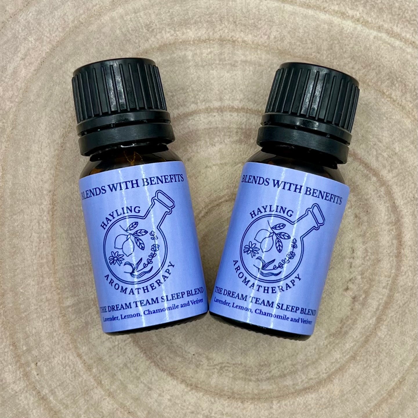 Aromatherapy ‘Blends with Benefits’ - Dream Team, sleep essential oil blend | Calming aromatherapy for insomnia & relaxation (10 ml)