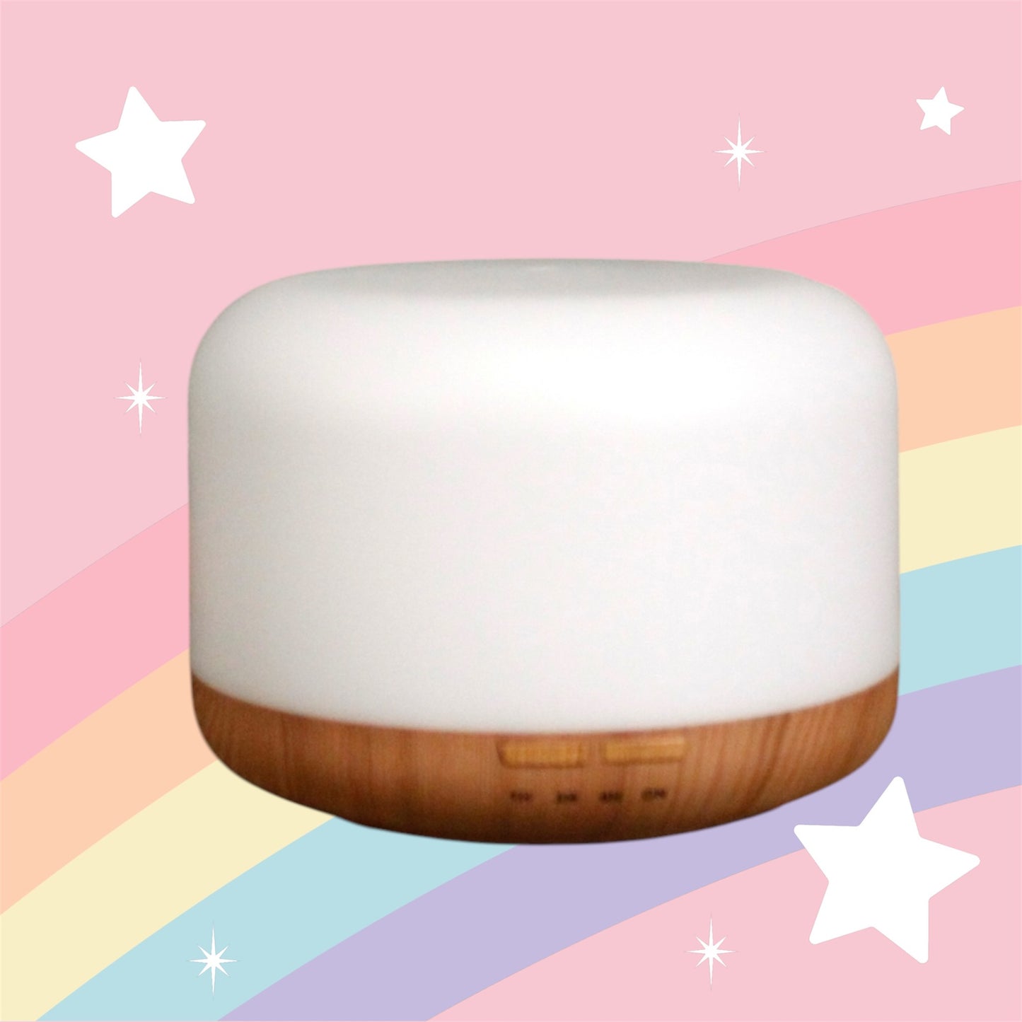 USB aromatherapy diffuser / atomiser. Colour changing diffuser with timer. Electric, light, timer.