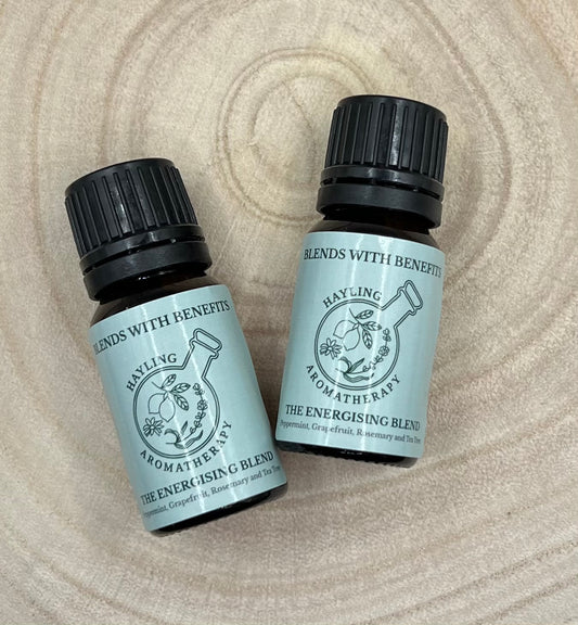 Aromatherapy ‘Blends with Benefits’ - Energising Essential Oil Blend | Aromatherapy blend for focus, concentration and vitality. (10 ml)