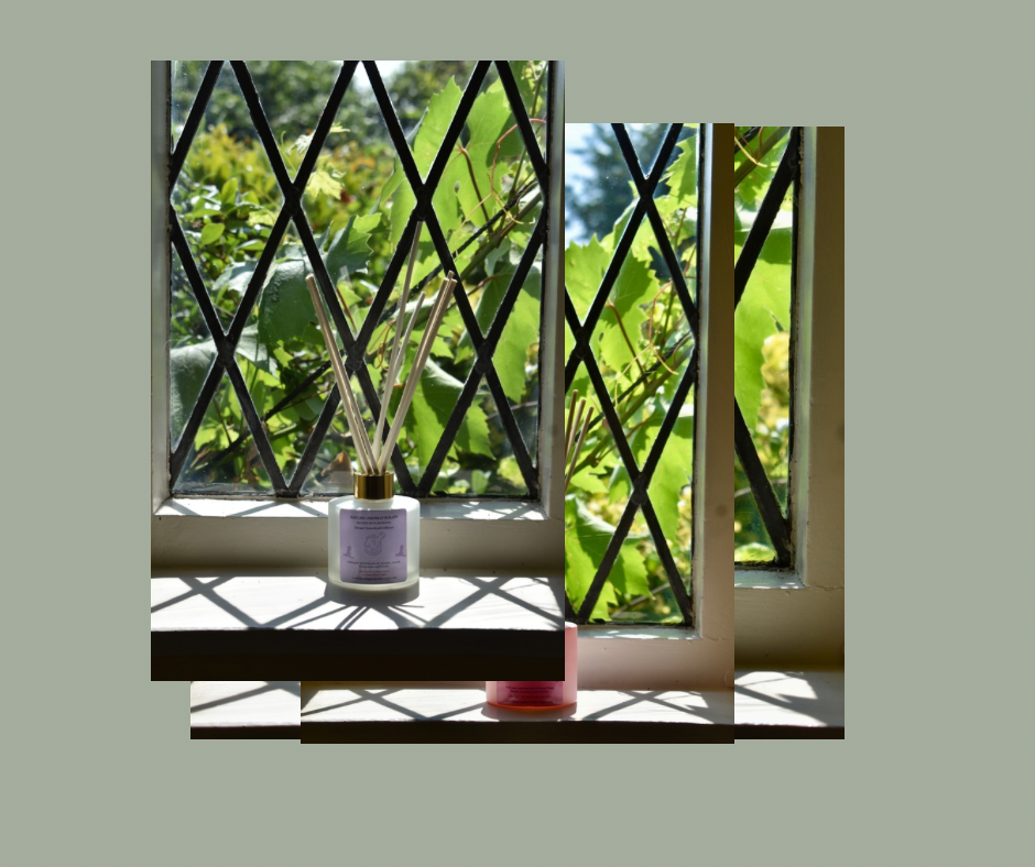 Dream Team Aromatherapy Reed Diffuser - with essential oils of Lavender, Lemon, Chamomile and Vetiver. 100ml