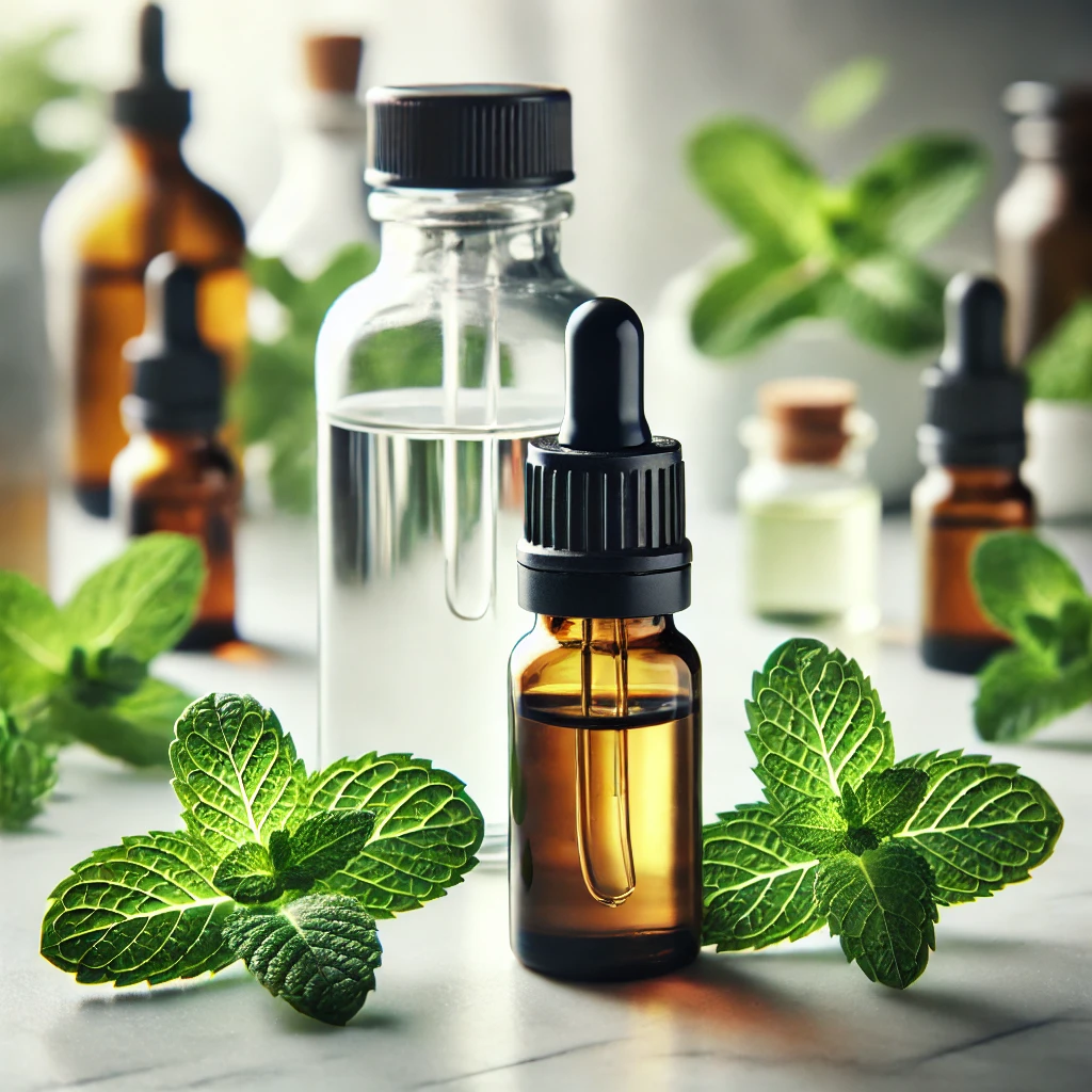 Pure Essential Oil of Peppermint. Mentha Piperita 10ML. Refreshing, energy boosting - but spiders hate it.