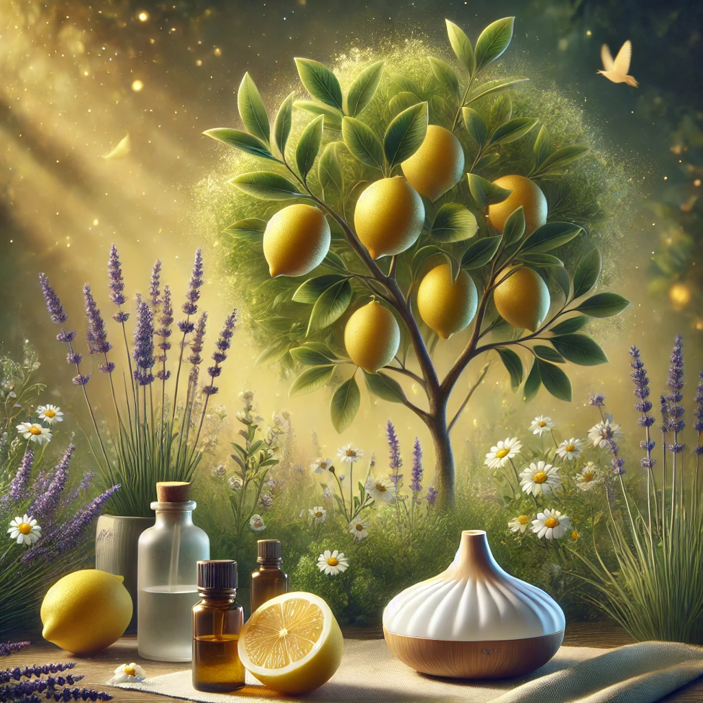 Pure Essential Oil of Lemon. Citrus Limonum 10 ML. Clean fresh citrus scent. Multi-talented oil with many uses.