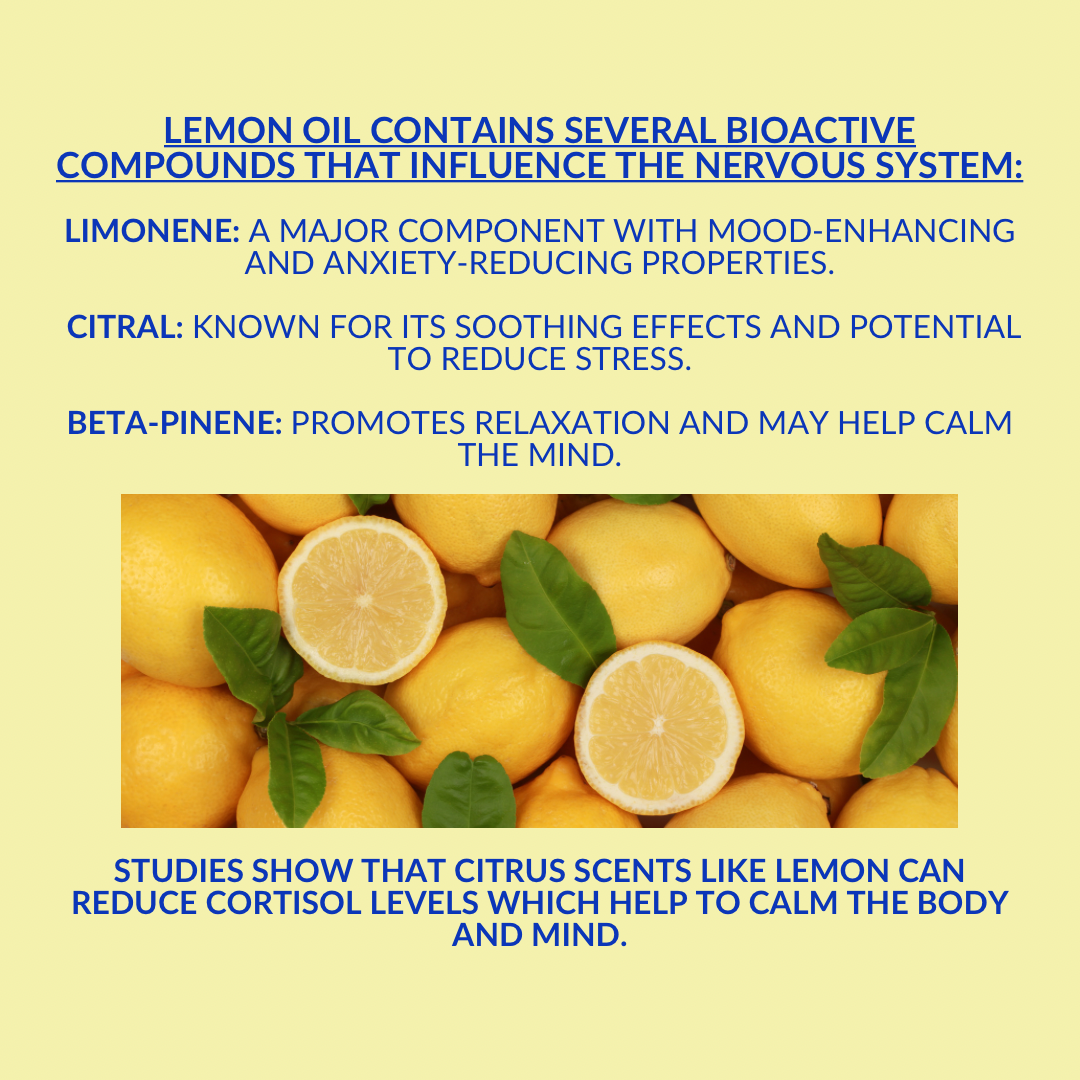 Pure Essential Oil of Lemon. Citrus Limonum 10 ML. Clean fresh citrus scent. Multi-talented oil with many uses.