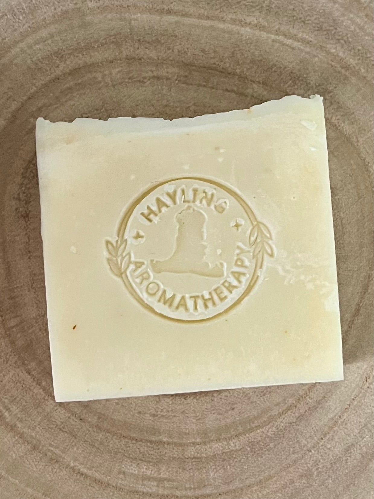 Luxury Handcrafted Aromatherapy Soap - pure and natural, made with only natural butters and oils and a touch of calendula. For very sensitive skin.